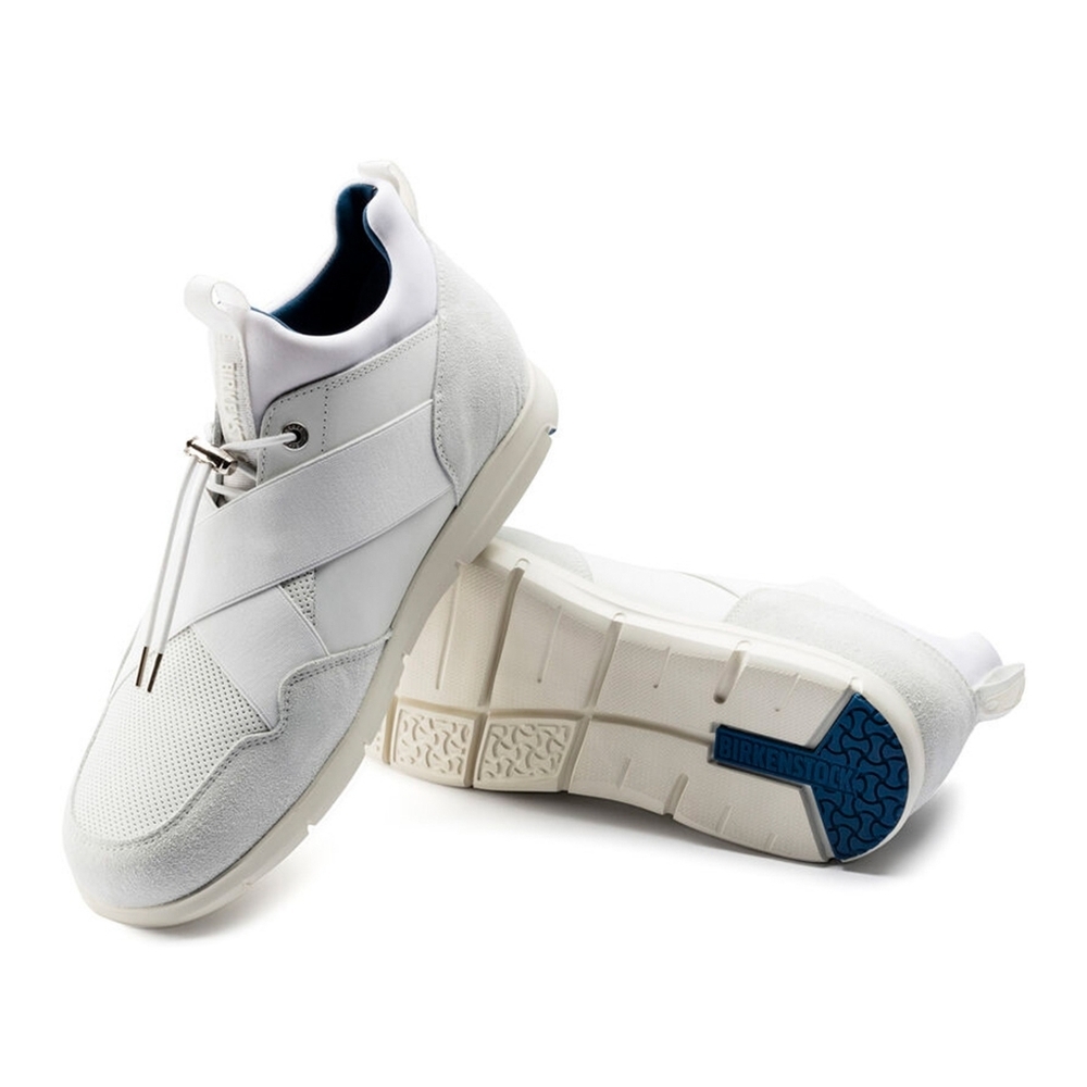 Birkenstock Men's Ames White/Gray Sneakers Size 40 L EU